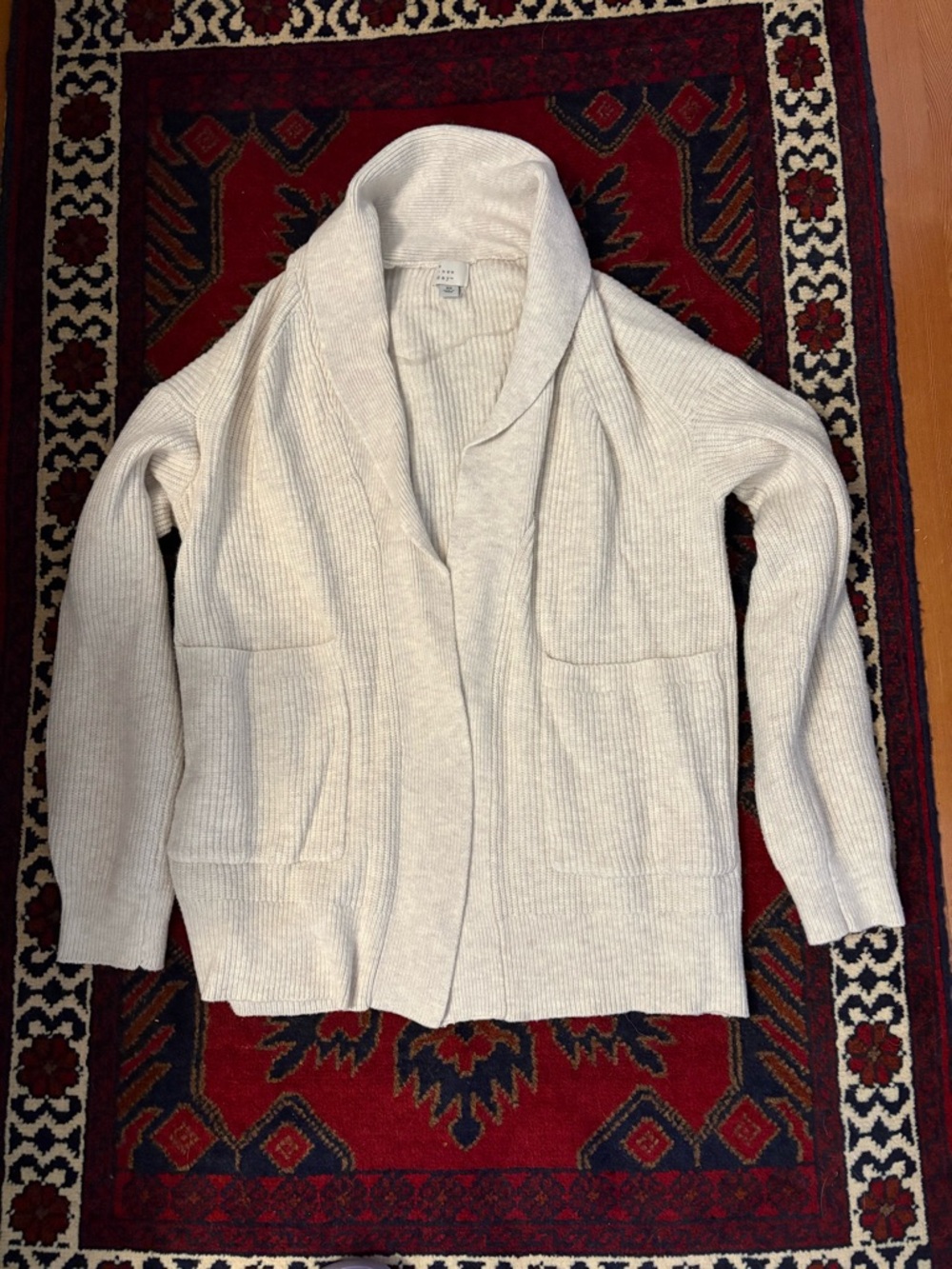 A new day light cream coloured cardigan